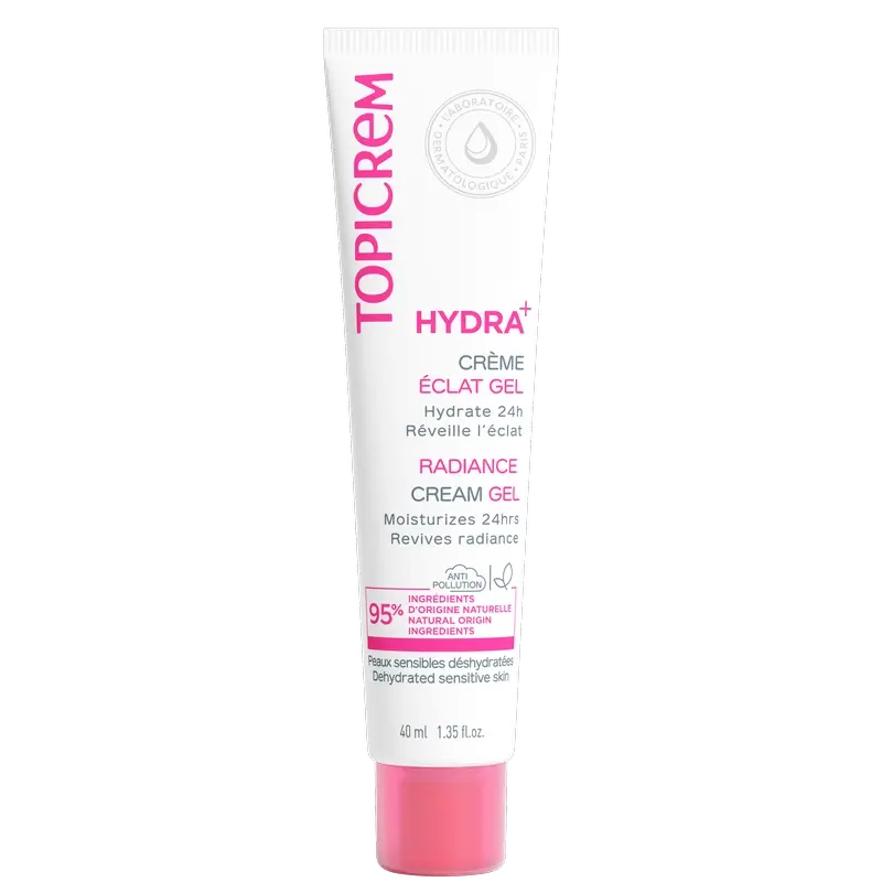 Topicrem Hydra+ Illuminating Moisturising Gel , 40 ml