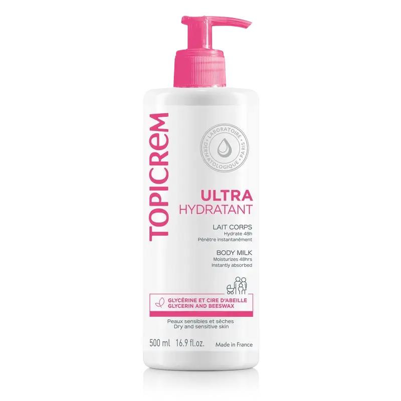 Topicrem Ultra Moisturising Body Milk 500 ml