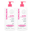 Topicrem Ultra-Moisturising Body Milk, 2 x 1L Pack