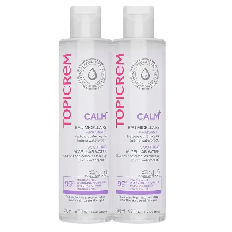 Topicrem Pack Duo Calm+ Micellar Water 200 Ml 2nd Unit 50%.