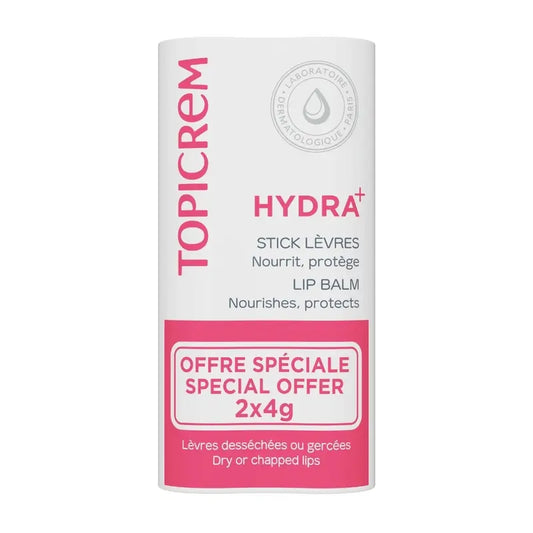 Topicrem Pack Topicrem Duo H+ Lip Balm, 2x4 gr