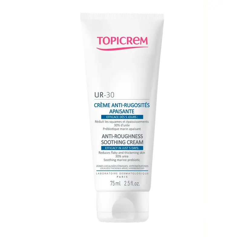 Topicrem Ur30 Smoothing Anti-Roughness Cream, 75 Ml