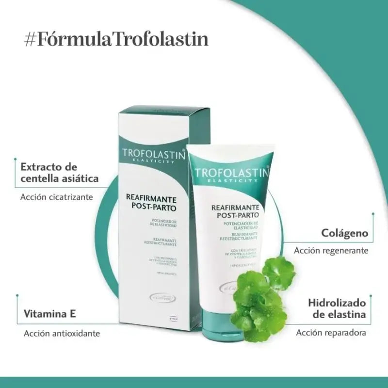 Trofolastin Postpartum Firming Cream, Pack 2 x 200 ml