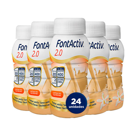 Fontactiv 2.0 Vanilla Flavour 200ml x 24 Bottles