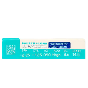 Ultra Multifocal Lenses For Astigmatism Monthly , 6 units