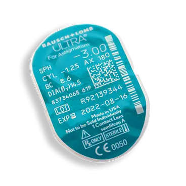 Ultra Monthly Toric Lenses , 3 units