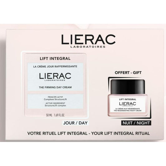 Lierac Set Integral Lift Day Cream + Mini Size Night Cream 20Ml