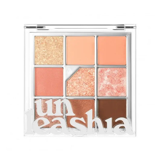Unleashia Glitterpedia Eye Palette N°3 All Of Coralpink, 6,2 gr
