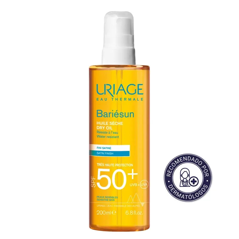 Uriage Bariésun Dry Oil Spf50+, 200 ml