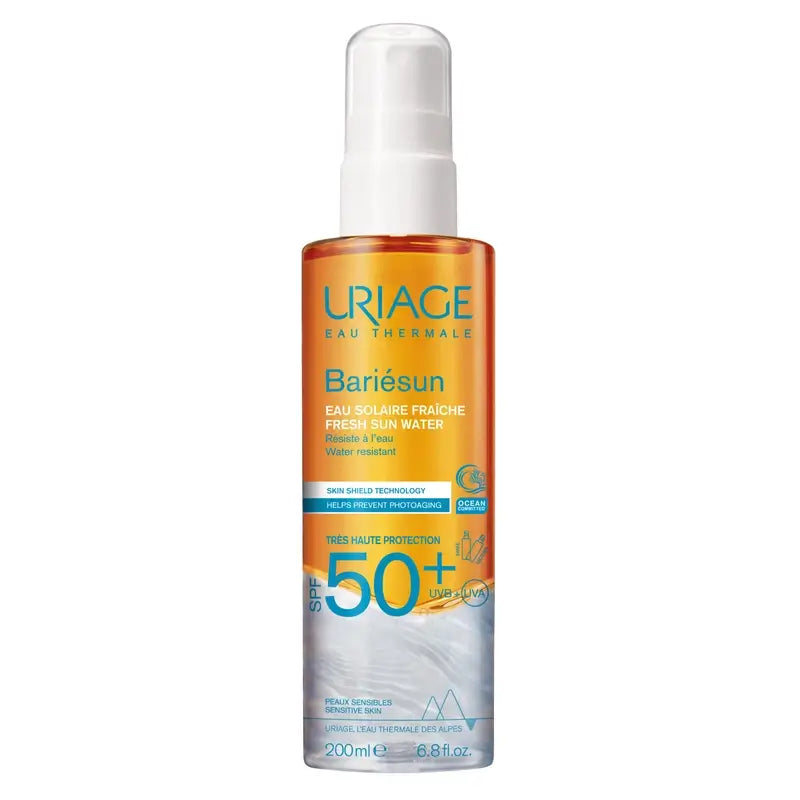 Uriage Bariésun Refreshing Sunscreen Sun Water Spf50+ 200 Ml