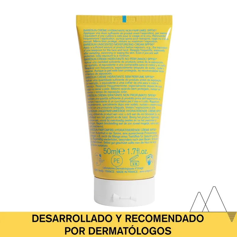 Uriage Bariésun Unscented Cream SPF 50+ 50 ml