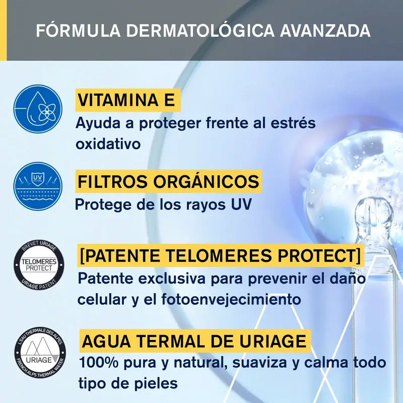 Uriage Bariésun Unscented Cream SPF 50+ 50 ml