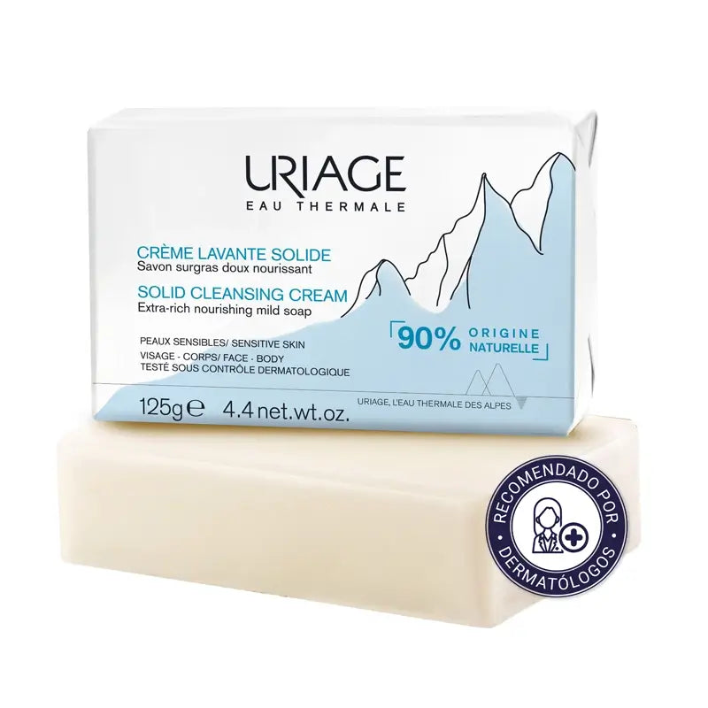 Uriage Solid Washing Cream , 125 gr