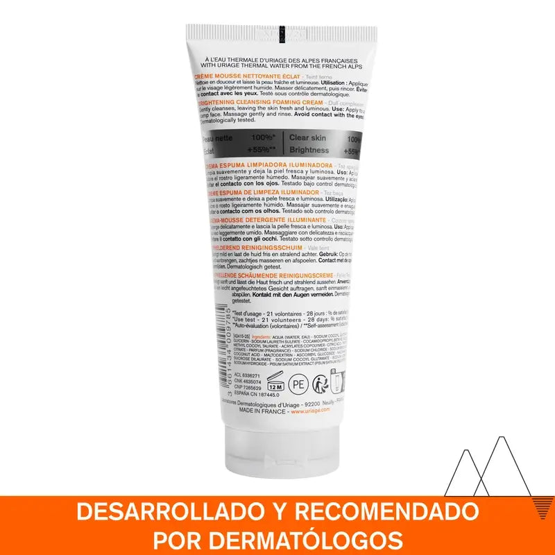 Uriage Dépiderm Brightening Cleansing Foam 100Ml