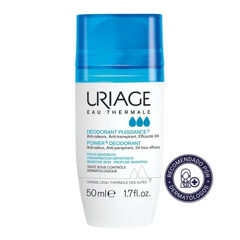 Uriage Tri-Active Deodorant 50Ml 24H Effectiveness