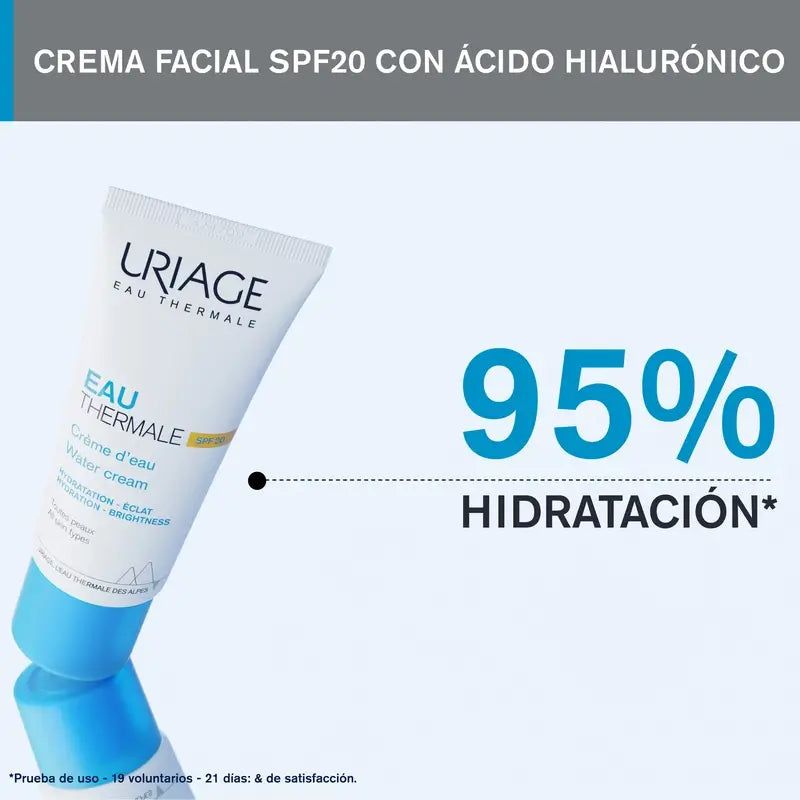 Uriage Eau Thermale Water Cream Spf 20 Light 40 ml