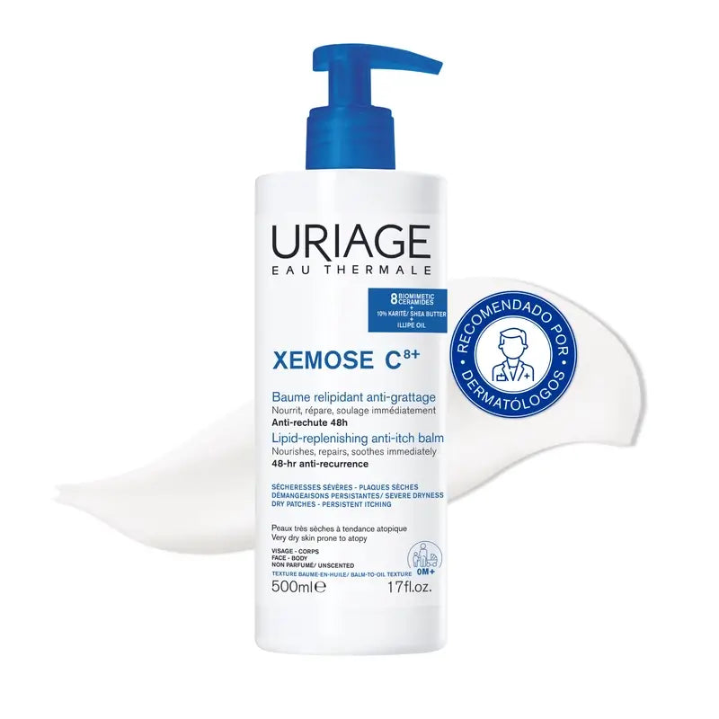Uriage Xemose C8+ Relipidising Anti-itch Balm 500ml