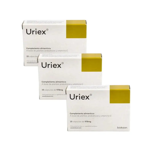 Uriex Pack 3 x 15 capsules