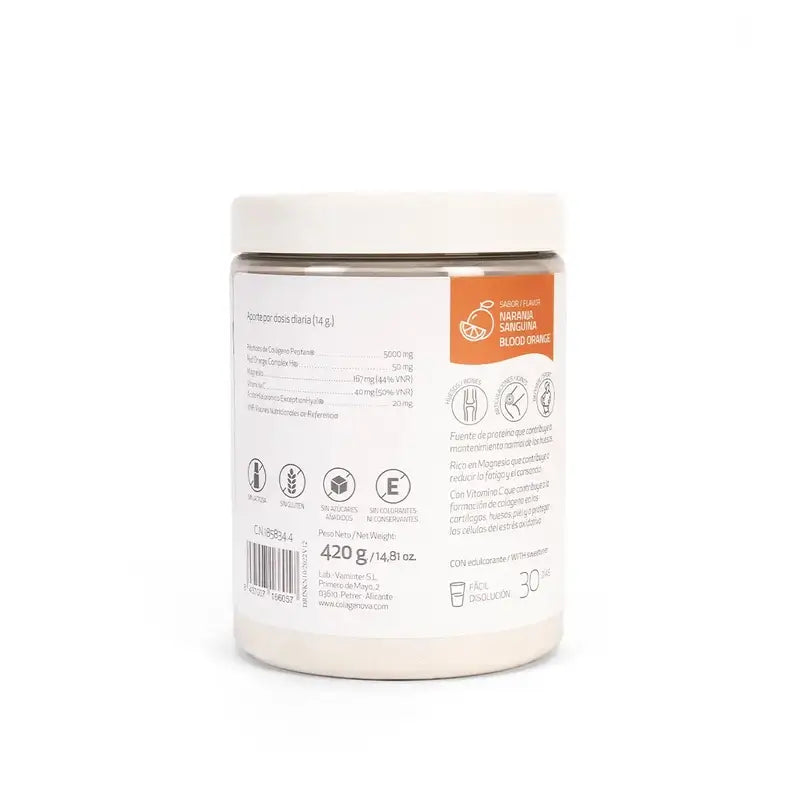 Colagenova Antiox Drink Lemon Flavour Sanguine 30 Days, 420 Gr