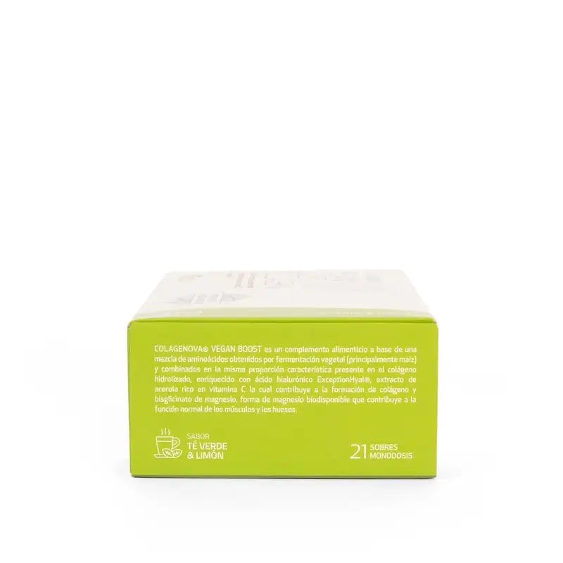Colagenova Vegan Boost Green Tea + Lemon, 21 Envelopes