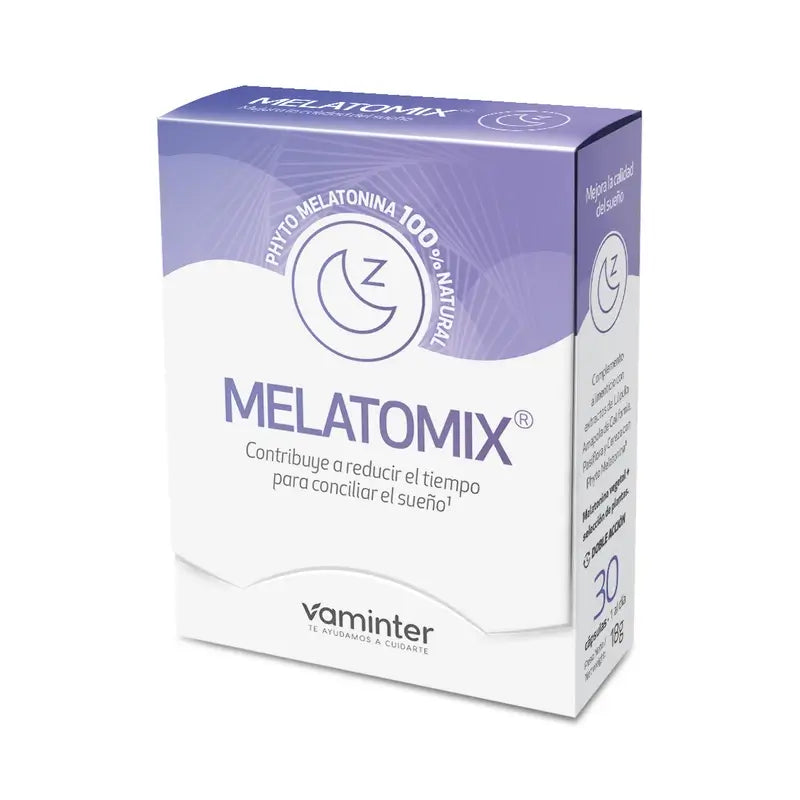 Vaminter Melatomix Pytho Melatonin Cherry 1,5 Mg + Plants, 30 Capsules