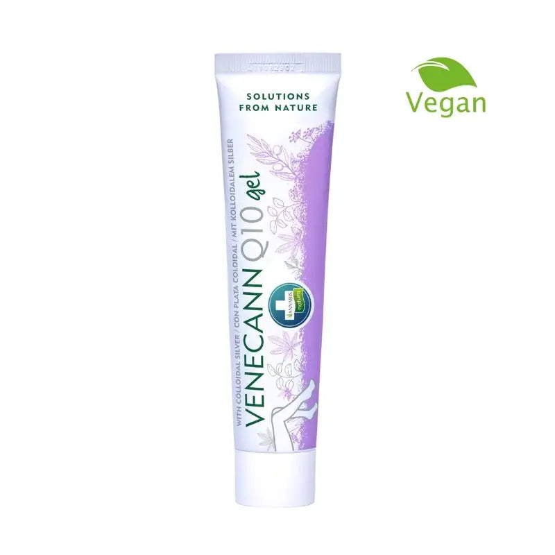 Varicann Q10 - Natural & Vegan Hemp Gel - Tired Leg Relief, 70 grams