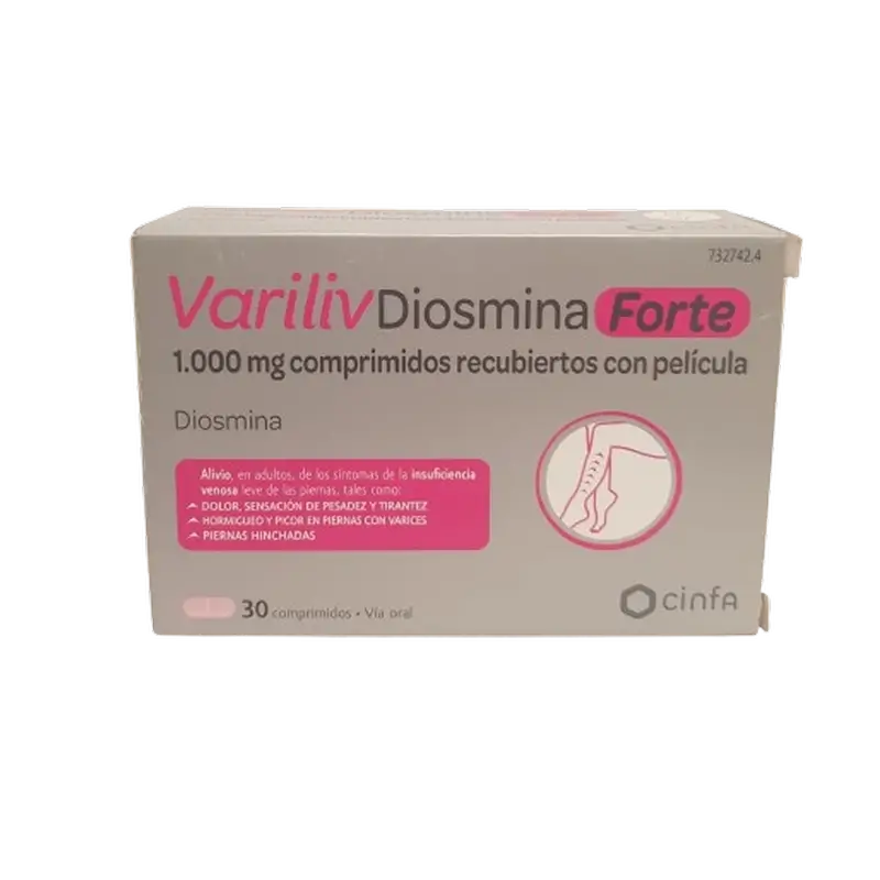 Variliv Diosmin , 1000 mg 30 film-coated tablets