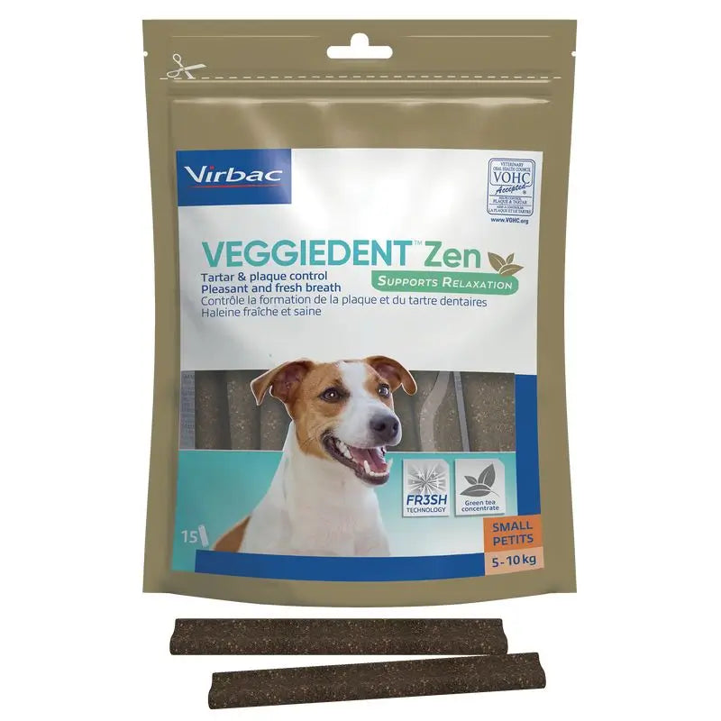 Virbac Veggiedent Zen S, Dental Snack For Small Breed Dogs