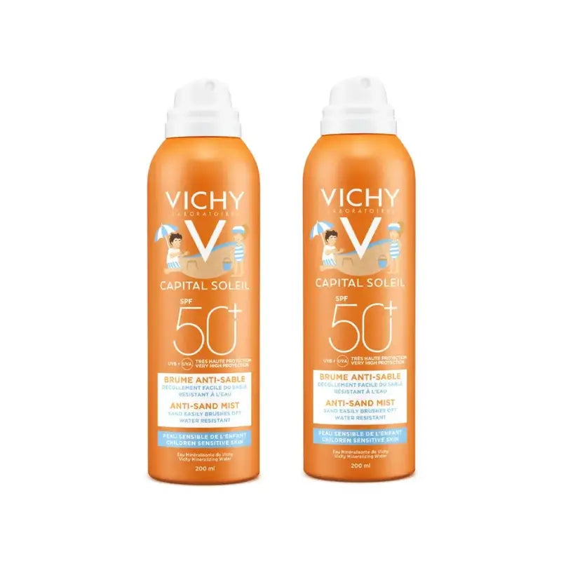 Vichy Capital Soleil Children's Anti-Scratch Sun Mist Spf 50+, 2X200 Ml