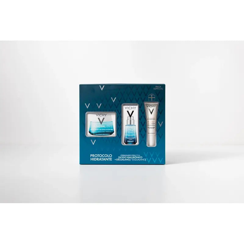 Vichy Mineral Chest 89 Moisturising Protocol