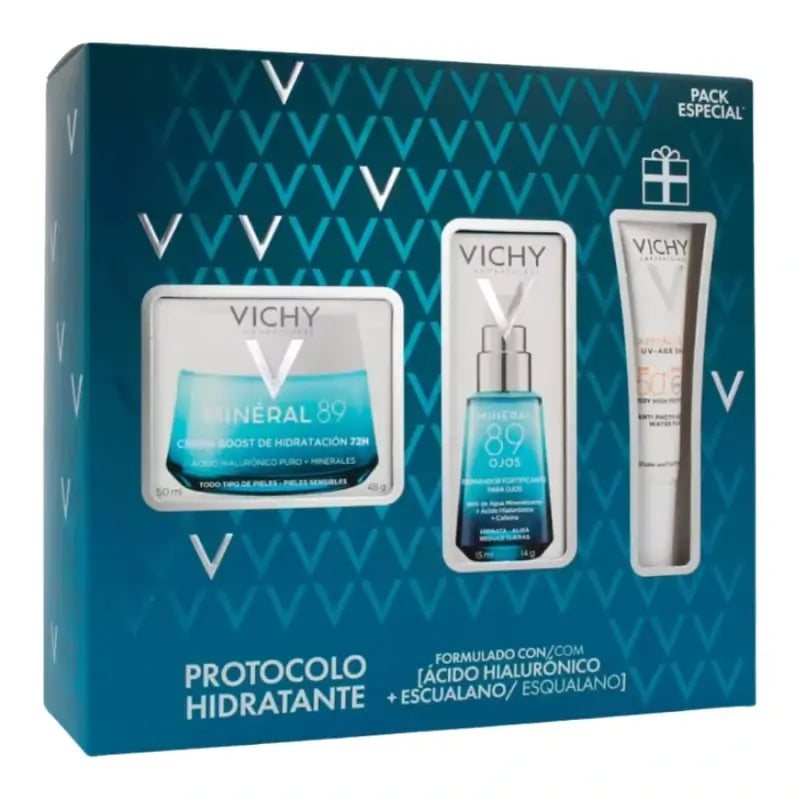 Vichy Mineral Chest 89 Moisturising Protocol