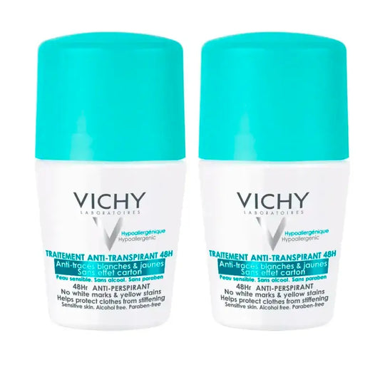 Vichy Antiperspirant Deodorant Pack 2 x 50 ml
