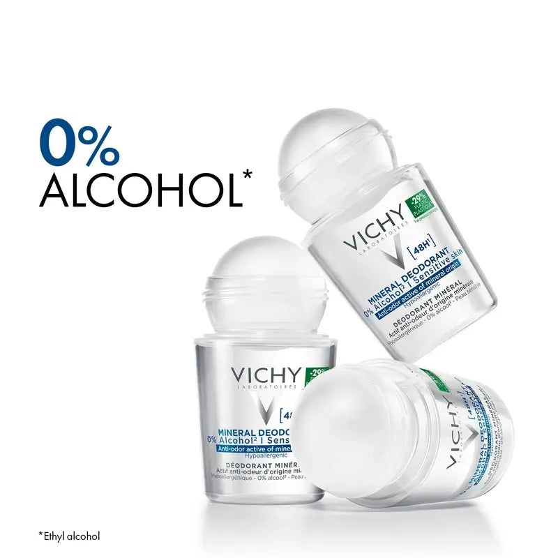Vichy Mineral Deodorant Optimum Tolerance 48H Roll-On 50 ml