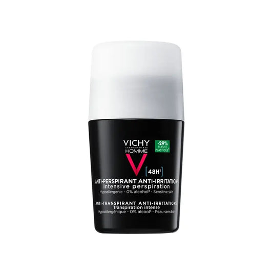Vichy Homme Deodorant 48H Sensitive Skin Roll-On 50 ml