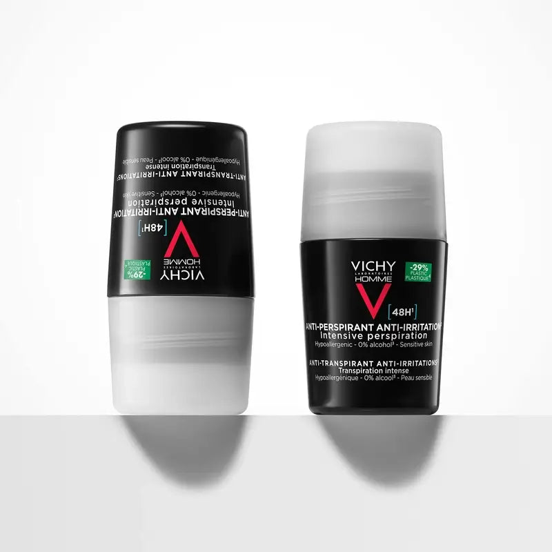 Vichy Homme Deodorant 48H Sensitive Skin Roll-On 50 ml