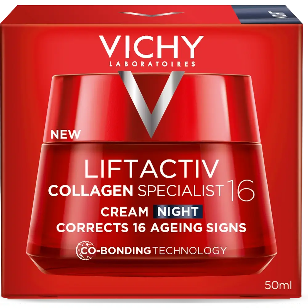 Vichy Liftactiv Collagen Specialist 16 Night Cream, 50 ml
