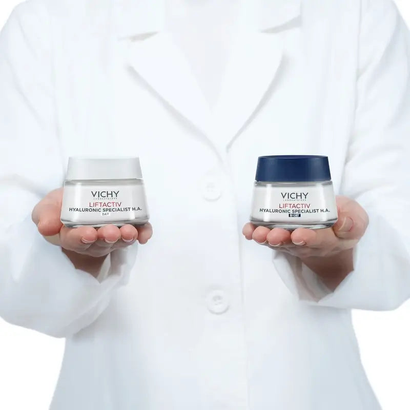 Vichy Liftactiv Hyaluronic Specialist H.A. Hyaluronic Acid Night Cream, 50 ml