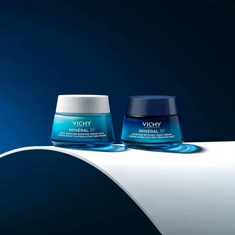 Vichy Mineral 89 Moisturising Recovery Night Cream with Melatonin, 50 ml