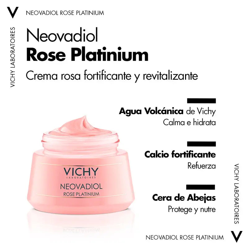 Vichy Neovadiol Rose Platinium Day Cream Sensitive Skin, 50 ml