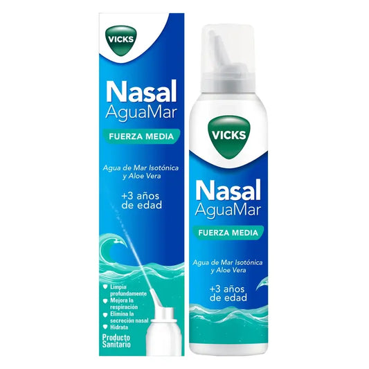 Vicks Nasal Nasal Squirt Medium Strength , 120 ml