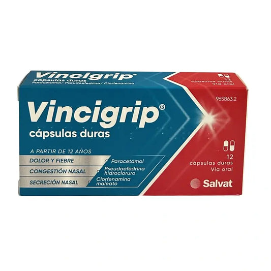 Vincigrip 12 Hard Capsules