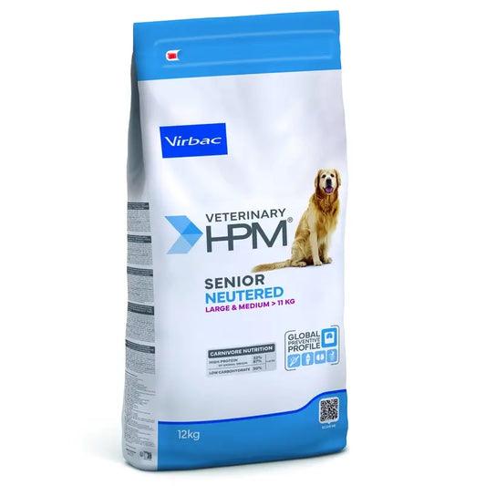 Virbac Hpm Canine Senior Neutered Large Medium Medium 12Kg, dog food