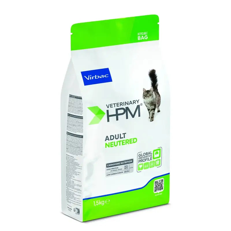 Virbac Hpm Adult Sterilised Cat Food 1,5 Kg, cat food