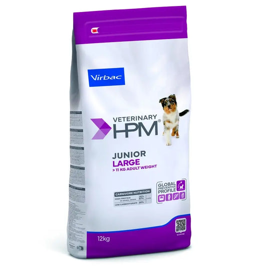 Virbac Veterinary HPM Junior Large Dog , 12 kg, dog food