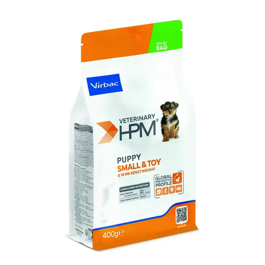Virbac Veterinary HPM Puppy Small & Toy Dog , 400 g, dog food