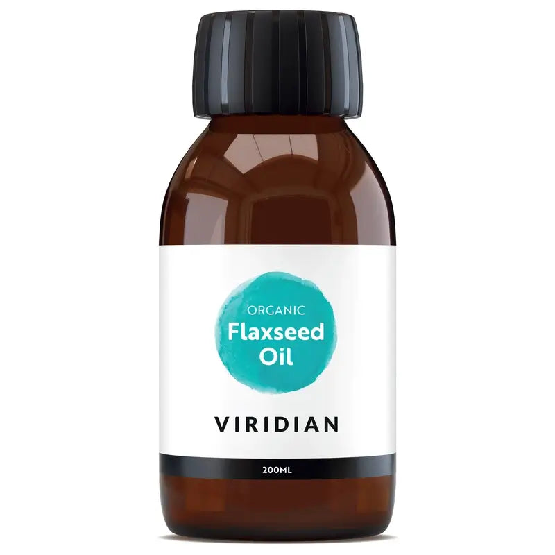 Viridian Golden Linseed Oil 200Ml. Bio