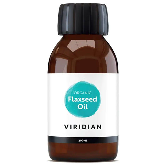 Viridian Golden Linseed Oil 200Ml. Bio