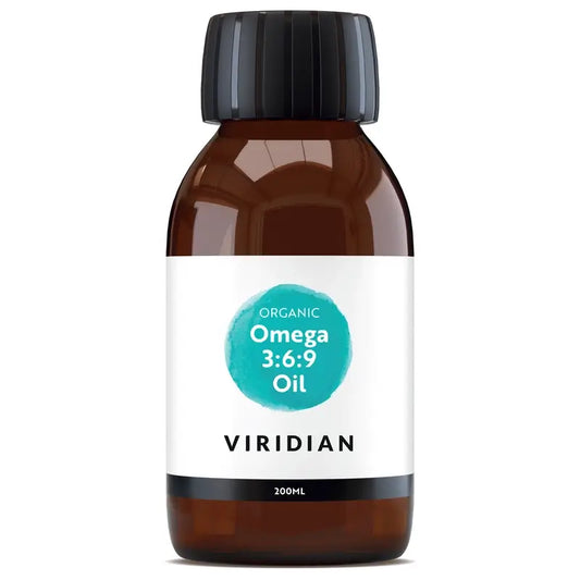 Viridian Omega 3-6-9 Oil 200Ml. Vegan