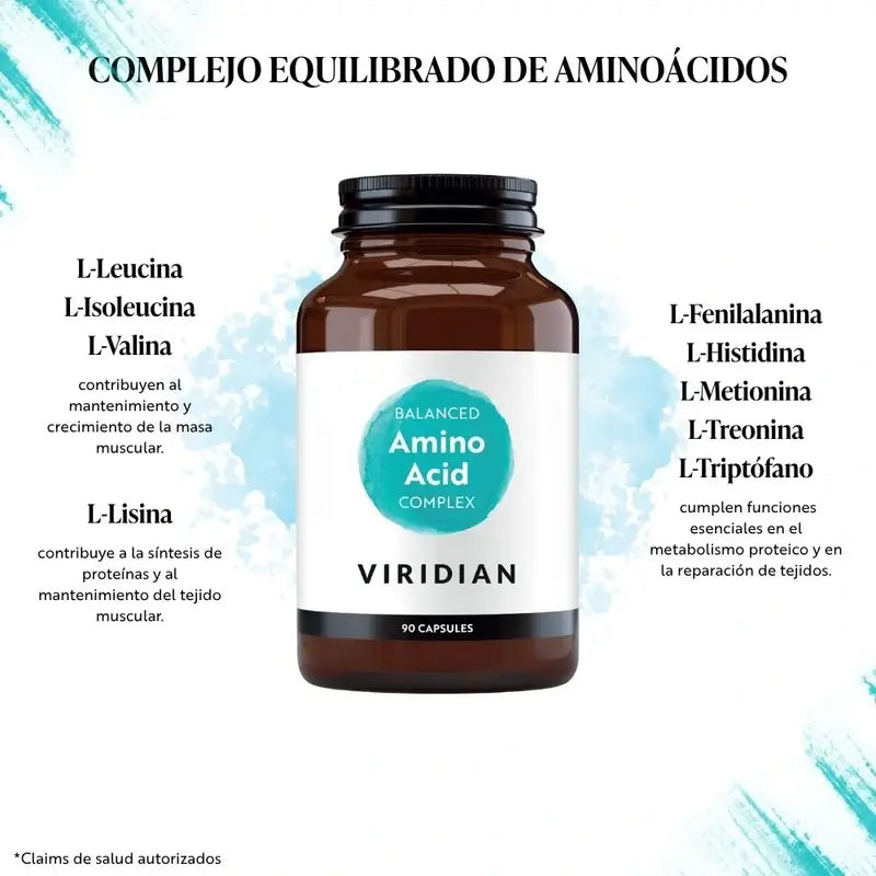 Viridian Balanced Amino Acid Complex 90Vcap.