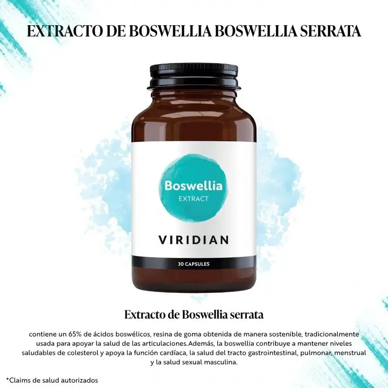 Viridian Boswellia Resin Extract 30Cap.Veg.